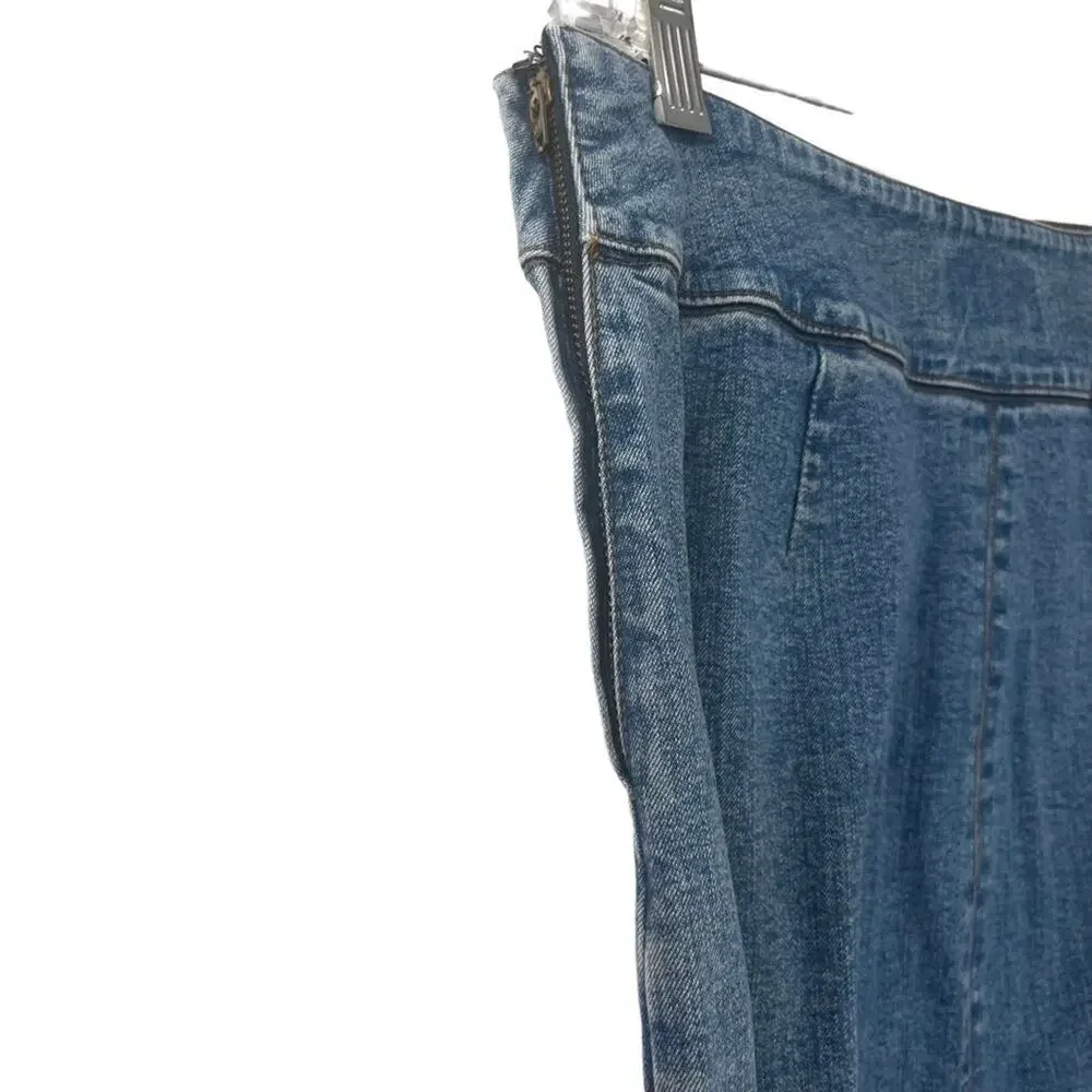 Vintage Ralph Lauren Jeans Denim Pencil Skirt Size 4
